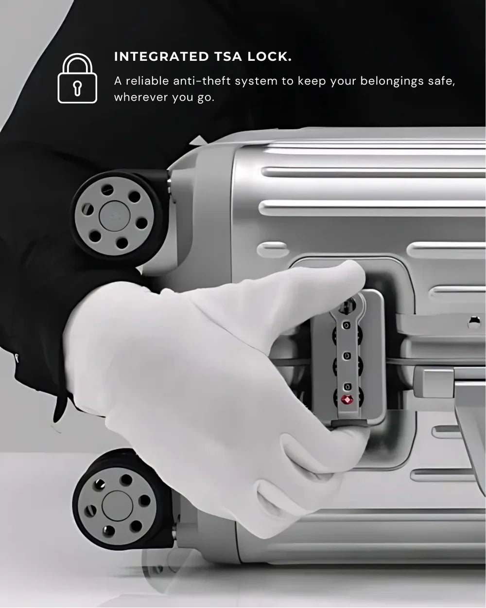 MOVINGSOME® - ALUMINIUM SUITCASE